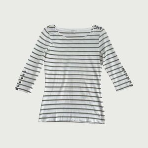 Boatneck 3/4 Sleeve Tee